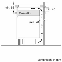 Bosch Serie 4 PVQ611BB6E Piano cottura a induzione 60 cm Nero, senza profili