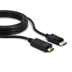 Lindy 36923 cavo e adattatore video 3 m DisplayPort HDMI tipo A (Standard) Nero