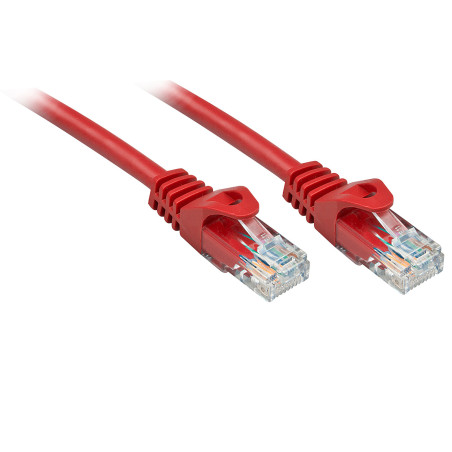 Lindy Rj45 Rj45 Cat6 10m cavo di rete Rosso U UTP (UTP)