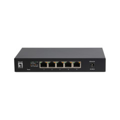 LevelOne GEU-0525 switch di rete Non gestito 2.5G Ethernet (100 1000 2500) Nero