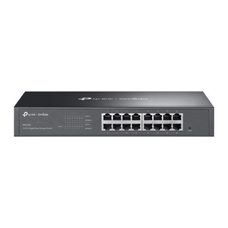 TP-Link ES216G switch di rete Gestito Gigabit Ethernet (10 100 1000) Nero