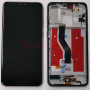 Display Lcd Tft + Touch Screen + Frame Per Huawei P20 Pro Clt-L09 L29 Nero