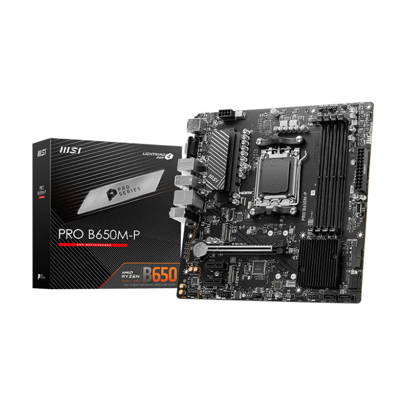 MSI PRO B650M-P scheda madre AMD B650 Socket AM5 micro ATX