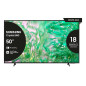 Samsung TV Crystal UHD 4K 50” UE50DU8070UXZT Smart TV Wi-Fi Black 2024, Processore Crystal 4K, 4K Upscaling, AirSlim Design,