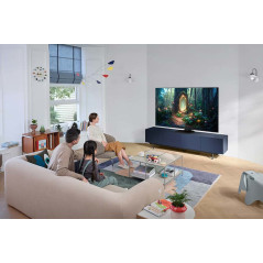 Samsung Series 8 TV QE65QN85CATXZT Neo QLED 4K, Smart TV 65" Processore Neural Quantum 4K, Dolby Atmos e OTS, Bright Silver 2023