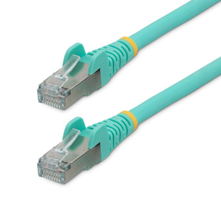 StarTech.com Cavo Ethernet CAT 6a - 7m - Acqua - Cavo di rete LAN Low Smoke Zero Halogen (LSZH) - 10GbE 500MHz 100W PoE++ -