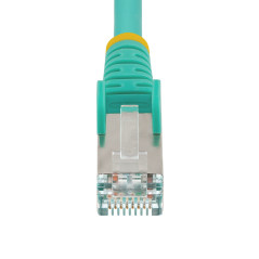 StarTech.com Cavo Ethernet CAT 6a - 7m - Acqua - Cavo di rete LAN Low Smoke Zero Halogen (LSZH) - 10GbE 500MHz 100W PoE++ -