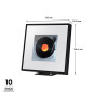 Samsung Music Frame Speaker HW-LS60D/ZF, Wireless Music Streaming, Dolby Atmos 3D, Frame Design con sfondo personalizzabile,