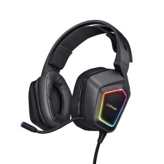 Trust GXT 450 Blizz RGB 7.1 Surround Auricolare Cablato A Padiglione Gaming USB tipo A Nero