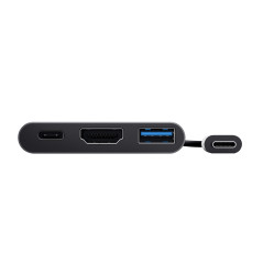 Trust Dalyx USB 3.2 Gen 1 (3.1 Gen 1) Type-C Alluminio, Nero