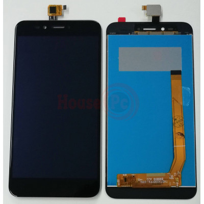 Display Lcd + Touch Screen Per Wiko U Pulse Upulse Lite Nero