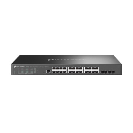 TP-Link Omada SG3428 switch di rete Gestito L2 L3 Gigabit Ethernet (10 100 1000) 1U Nero