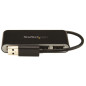 StarTech.com Hub USB 2.0 portatile a 4 porte con cavo integrato - Perno e Concentratore USB compatto - Mini Hub USB2.0