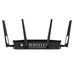 ASUS RT-AX88U Pro router wireless Gigabit Ethernet Dual-band (2.4 GHz 5 GHz) Nero