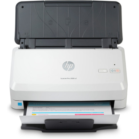 HP Scanjet Pro 2000 s2 Sheet-feed Scanner Scanner a foglio 600 x 600 DPI A4 Nero, Bianco