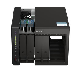 QNAP TS-453E NAS Tower Intel® Celeron® J6412 8 GB 0 TB QNAP QTS Nero