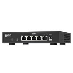 QNAP QSW-1105-5T switch di rete Non gestito Gigabit Ethernet (10 100 1000) Nero