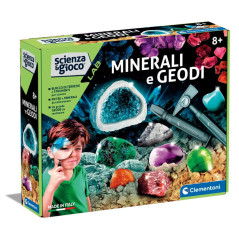 Clementoni Science & Jeu laboratoire MINERALI E GEODI