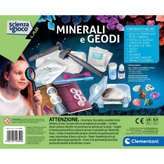 Clementoni Science & Jeu laboratoire MINERALI E GEODI