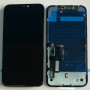 LCD DISPLAY FRAME PER APPLE IPHONE 11 + STAFFA TOUCH SCREEN VETRO SCHERMO