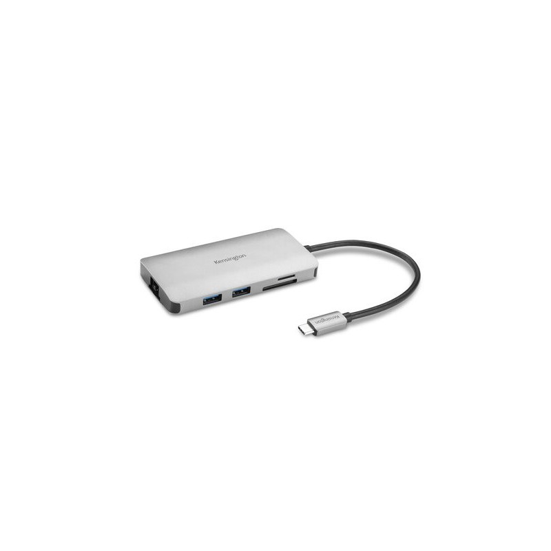 Kensington Hub portatile senza driver 8-in-1 USB-C UH1400P