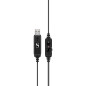 Sennheiser PC 8 USB Auricolare Cablato A Padiglione Ufficio Nero