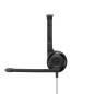 Sennheiser PC 3 CHAT Auricolare Cablato A Padiglione Ufficio Nero