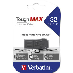 Verbatim ToughMAX - Memoria USB 32 GB - Nero