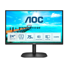 AOC B2 24B2XHM2 Monitor PC 60,5 cm (23.8") 1920 x 1080 Pixel Full HD LCD Nero