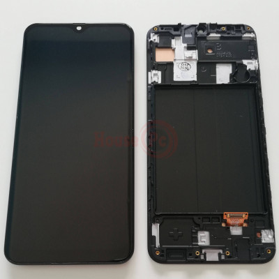 Pantalla Lcd Oled + Pantalla Táctil + Marco Para Galaxy A30 A305F Negro