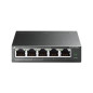 TP-Link TL-SF1005LP switch di rete Non gestito Fast Ethernet (10/100) Supporto Power over Ethernet (PoE) Nero