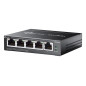 TP-Link Omada ES205G Gestito Gigabit Ethernet (10/100/1000) Supporto Power over Ethernet (PoE) Nero