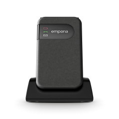 Emporia SIMPLICITYglam 7,11 cm (2.8") 102 g Nero Telefono per anziani