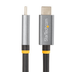 StarTech.com Cavo USB4 da 1 m, Cavo USB Type-C Certificato USB-IF, 40 Gbps, cavo di ricarica e trasferimento dati USB-C, 100W