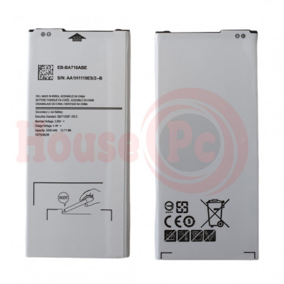 BATERÍA COMPATIBLE PARA SAMSUNG GALAXY A7 2016 SM-A710 EB-BA710ABE 3300 mAh