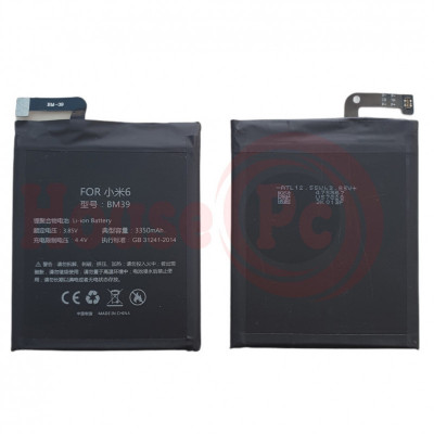 BATTERIE COMPATIBLE POUR XIAOMI MI 6 BM39 3350 mAh