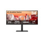 LG 34BA75QE-B Monitor PC 86,4 cm (34") 3440 x 1440 Pixel Wide Quad HD LCD Nero