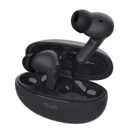 Trust Yavi Auricolare True Wireless Stereo (TWS) In-ear Musica e Chiamate USB tipo-C Bluetooth Nero