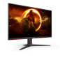 AOC G2 24G2ZE/BK LED display 60,5 cm (23.8") 1920 x 1080 Pixel Full HD Nero, Rosso