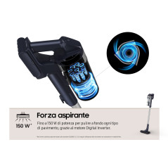 Samsung Aspirapolvere senza filo Jet™ 65 pet 150W VS15A60AGR5