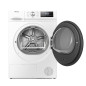 Hisense DHQA902U asciugatrice Libera installazione Caricamento frontale 9 kg A++ Bianco