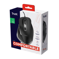 Trust Fyda mouse Ufficio Mano destra USB tipo A Ottico 5000 DPI