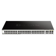 D-Link DGS-1210-48 switch di rete Gestito L2 Gigabit Ethernet (10 100 1000) 1U Nero