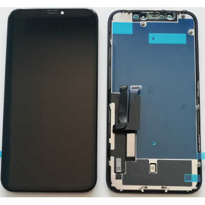 Display LCD TOP INCELL + Touchscreen + Rahmen Pro Apple Iphone XR