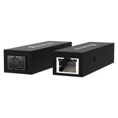 LevelOne GVT-1001 convertitore multimediale di rete 1000 Mbit s Giallo