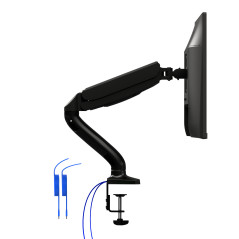 AOC AS110DX Supporti a parete per TV 81,3 cm (32") Scrivania Nero