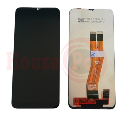 DISPLAY LCD SAMSUNG GALAXY A03S SM-A037G TOUCH SCREEN VETRO NERO