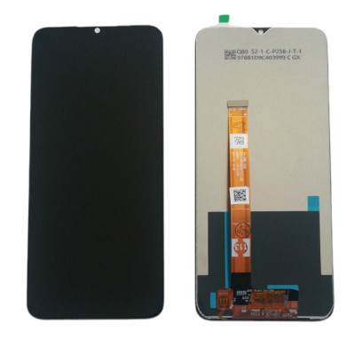 LCD-DISPLAY FÜR OPPO A54s CPH2273 SCHWARZER GLASBILDSCHIRM