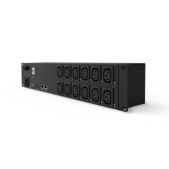 EnGenius ECP212-INT unità di distribuzione dell'energia (PDU) 12 presa(e) AC 2U Nero