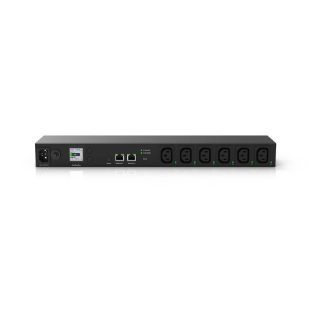 EnGenius ECP106-INT unità di distribuzione dell'energia (PDU) 6 presa(e) AC 1U Nero